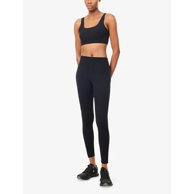 Splits59 Womens  Airweight High-rise Stretch-woven Leggings In Black