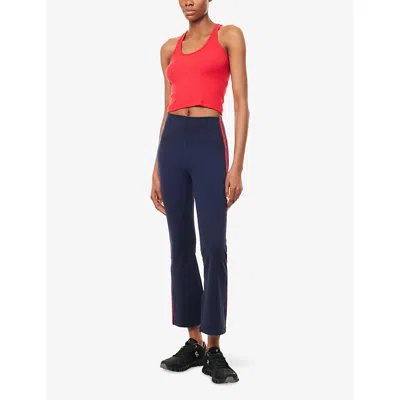 Splits59 Womens  Raquel High-rise Cropped Stretch-woven Leggings