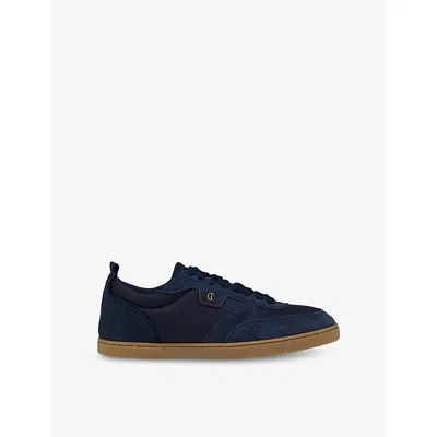 Christian Louboutin Mens  Tutti Rui Leather And Nylon Low-top Trainers