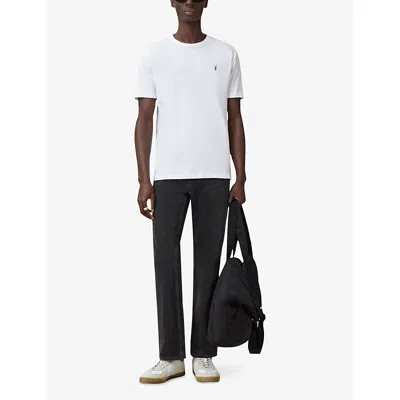 Allsaints Mens  Brace Logo-embroidered Pack Of Three Cotton-jersey T-shirts In Multi