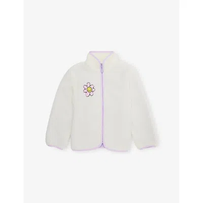 Stella Mccartney Zip-up Casual Jacket In White