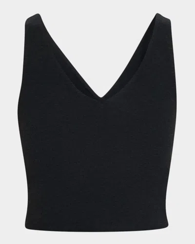 Beyond Yoga Spacedye Always On Cropped Tank In Darkest Night
