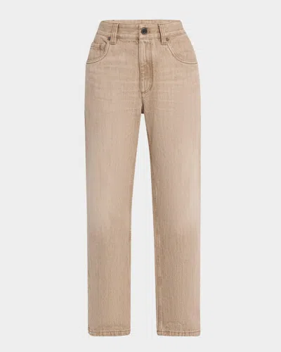 Brunello Cucinelli Straight-leg Boyfriend Jeans