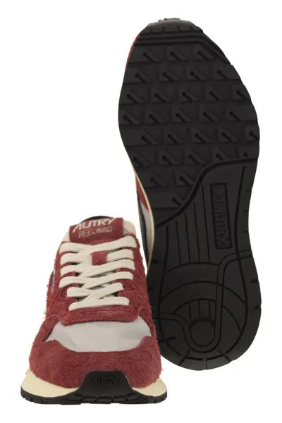 Autry Reelwind - Suede And Technical Textile Trainer