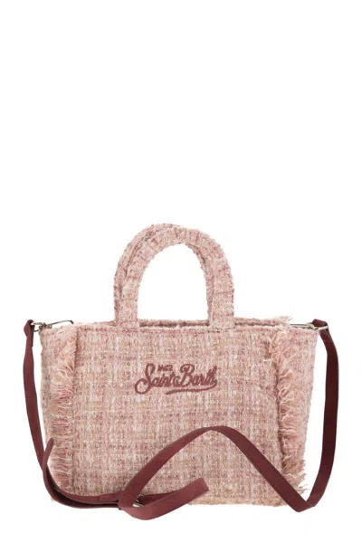 Mc2 Saint Barth Mini Vanity Bag With Bangs And Embroidered Logo