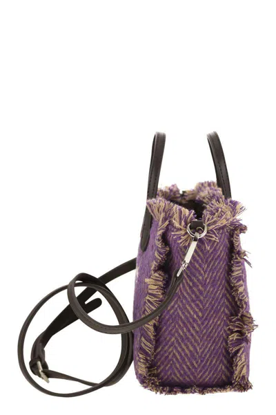 Mc2 Saint Barth Mini Vanity Bag With Bangs And Embroidered Logo