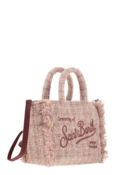 Mc2 Saint Barth Mini Vanity Bag With Bangs And Embroidered Logo