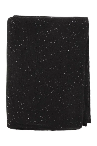 Fabiana Filippi Scarf With Micro Sequins