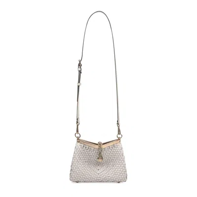 Etro Shoulder Bag Vela S Woven Leather