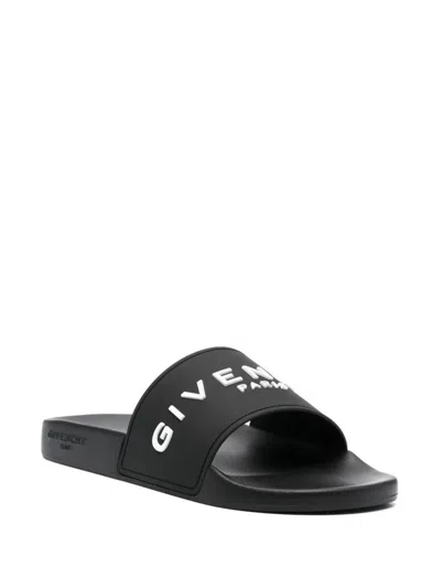 Givenchy Slide Sandal With Logo