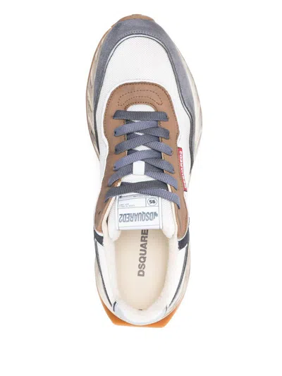 Dsquared2 Sneakers Sprinter In Grey Suede