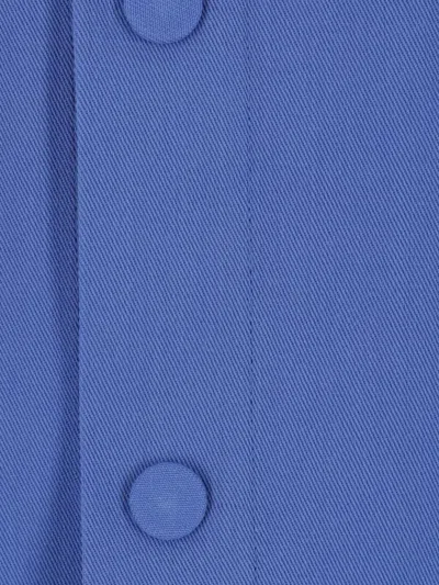 Meta Campania Collective Blue Alton Classic Boxy Shirt In Blue