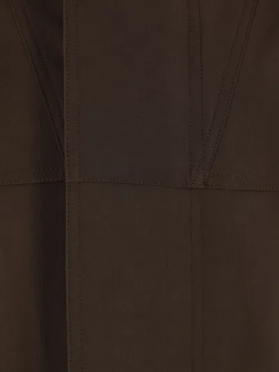 Meta Campania Collective Hooded Field Parka In Brown