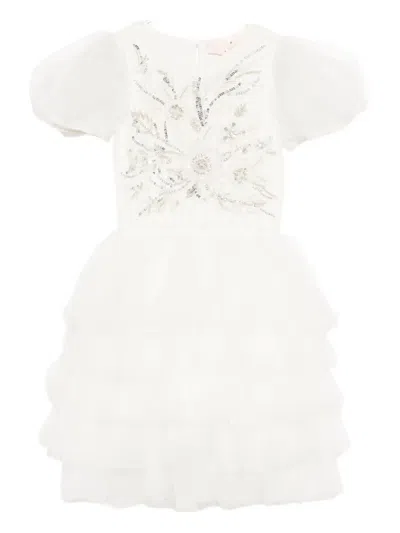 Tutu Du Monde Tulle Orchid Tutu Dress In White