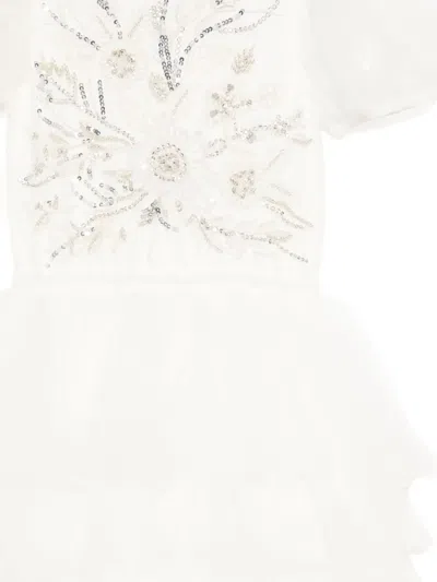 Tutu Du Monde Tulle Orchid Tutu Dress In White