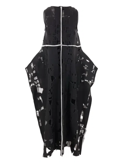 Maria Calderara Sleeveless Dress In Black