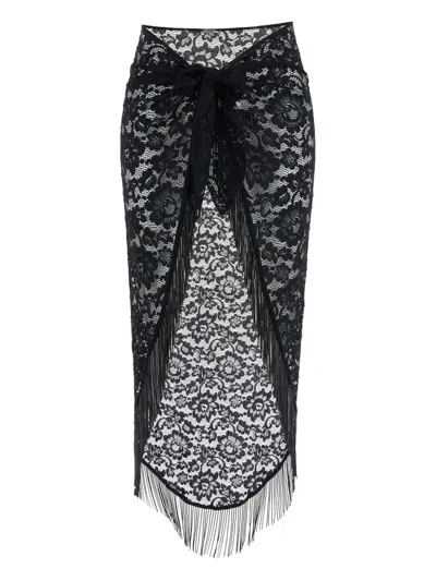 Venuja Lace Fringed Skirt