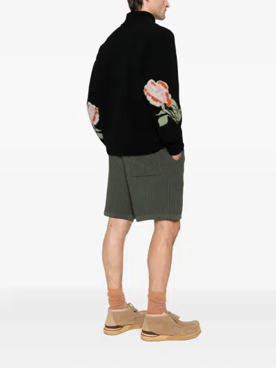 Nanushka Rose-embellished Wool Sweater
