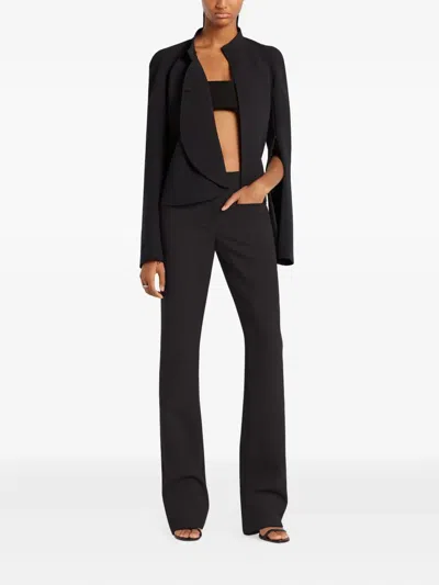 Courrèges Cropped Blazer In Black