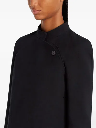 Courrèges Cropped Blazer In Black