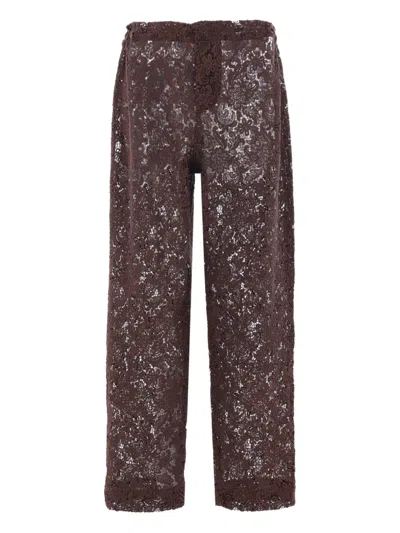 Meta Campania Collective Meta Campania  Collective Trousers In Brown