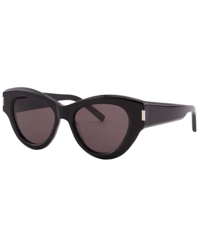 Saint Laurent Unisex 51mm Sunglasses In Black