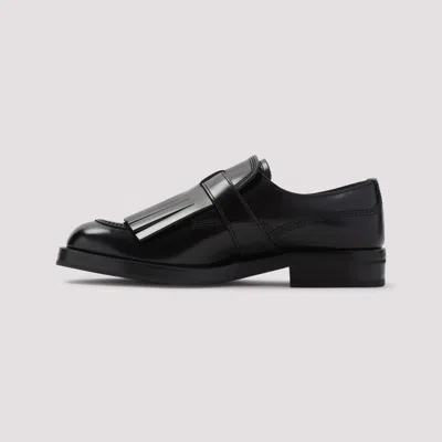 Church's Piper Buckled Leather Loafers In Black