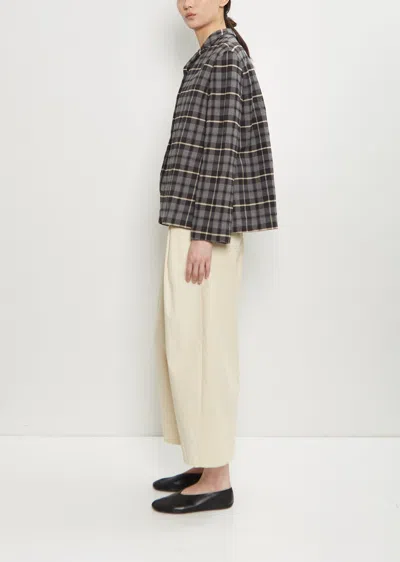 Apuntob Cotton Wool Plaid Jacket