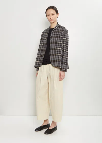 Apuntob Cotton Wool Plaid Jacket