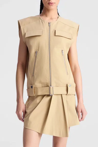 A.l.c Cal Utility Jacket In Desert Beige
