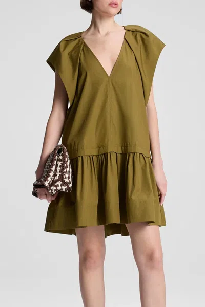 A.l.c Ember Mini Dress In Hazel