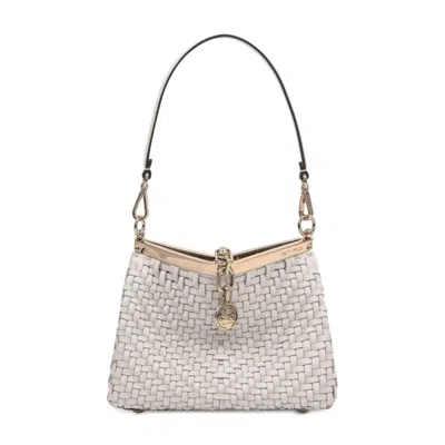 Etro Shoulder Bag Vela S Woven Leather
