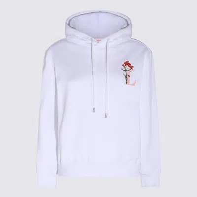 Lanvin White Cotton Rabbit Sweatshirt
