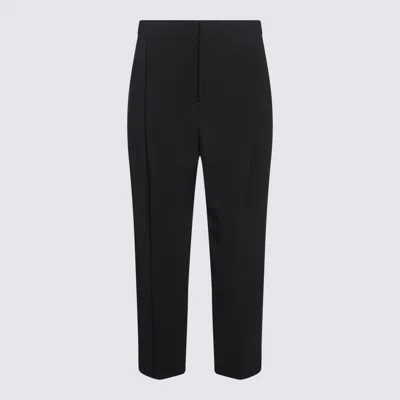 Elisabetta Franchi Flap Pockets High Waist Pleated Trousers