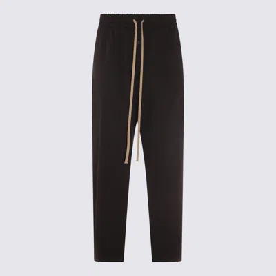 Fear Of God Elasticated Waist Drawstring Sweatpant With Side Pockets In Black