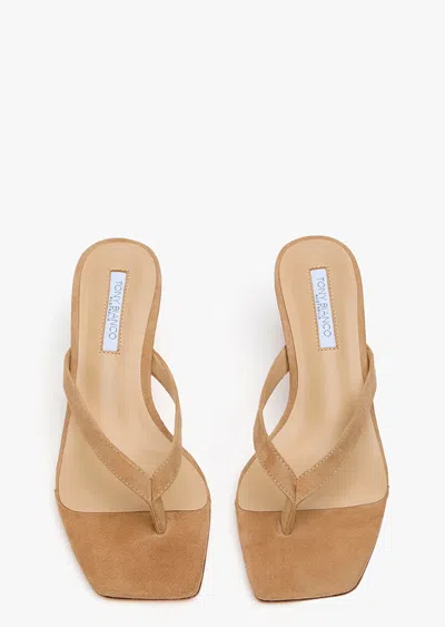 Tony Bianco Topaz Wheat Suede