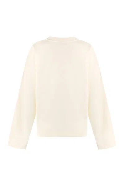 Moncler Logo Detail Cotton Sweatshirt