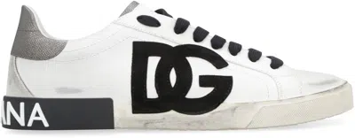Dolce & Gabbana Leather Low-top Sneakers