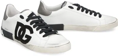 Dolce & Gabbana Leather Low-top Sneakers
