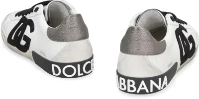 Dolce & Gabbana Leather Low-top Sneakers