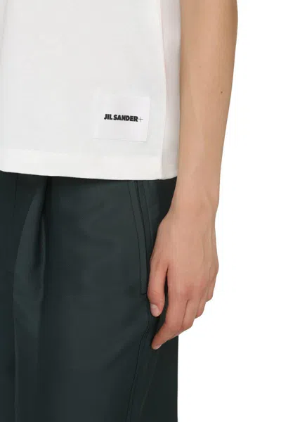 Jil Sander Set Of Three Cotton T-shirts