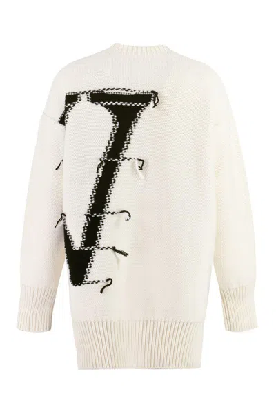 Off-white Oversize Pullover In White