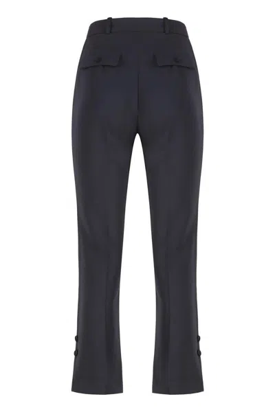 Elisabetta Franchi Cropped Flared Trousers