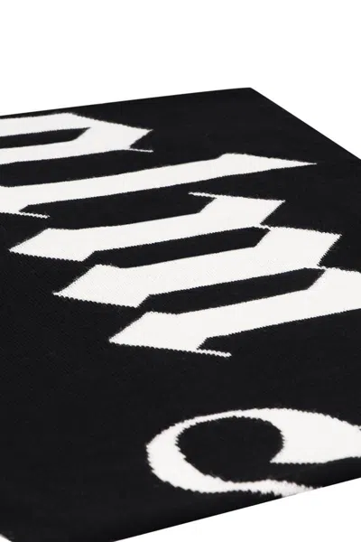 Palm Angels Wool Blend Scarf