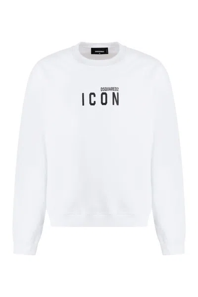 Dsquared2 Cotton Crew-neck Sweatshirt With Logo