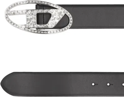 Diesel B-1dr Strass Leather Belt