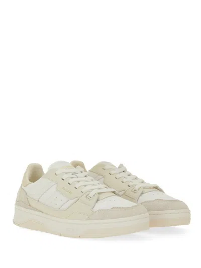 Axel Arigato Beige Leather Recycled Sneakers In Neutral