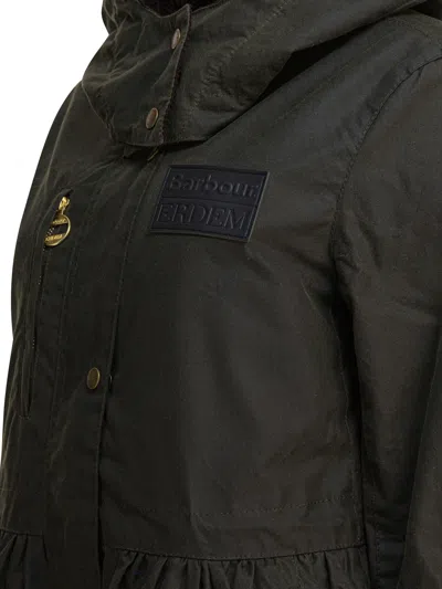 Barbour Green Waxed Cotton Jacket