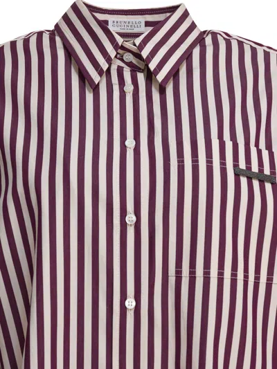 Brunello Cucinelli Beige Cotton Shirt