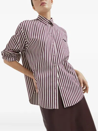 Brunello Cucinelli Beige Cotton Shirt